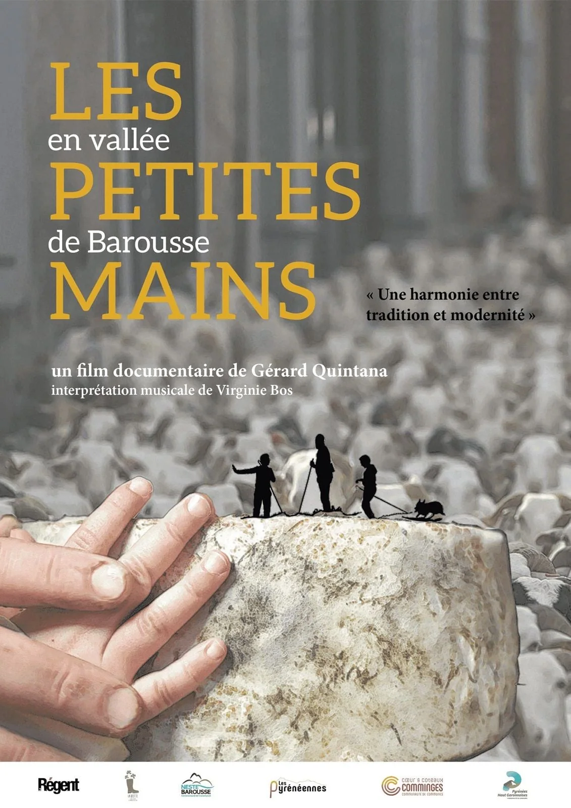 Affiche du documentaire Les Petites Mains en vallée de Barousse